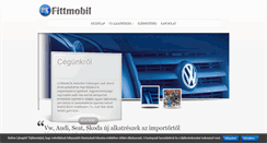 Desktop Screenshot of fittmobil.hu